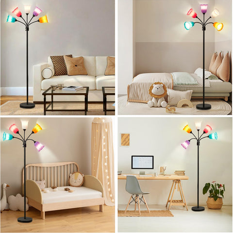 GyroVu Medusa lamp is easy to assemble without tools.