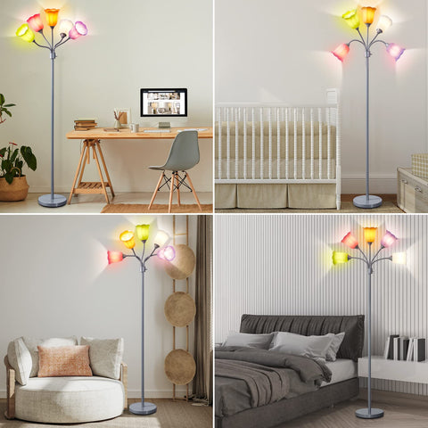 GyroVu Medusa lamp easy tool-free assembly for quick setup.