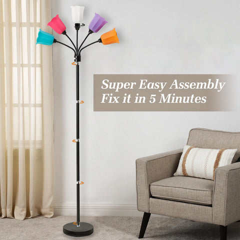 GyroVu Medusa lamp ideal for bedrooms and offices with adjustable lighting.
