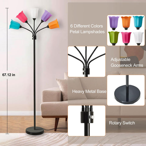 GyroVu Medusa in a living room setup showing tall modern design.