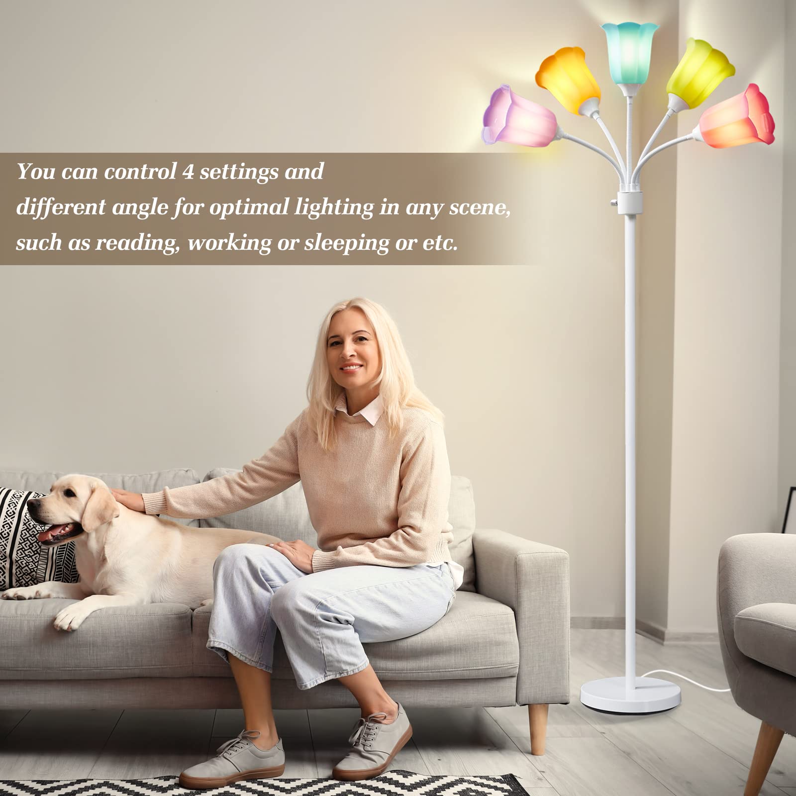 GyroVu Medusa rotary switch enables quick brightness and light count adjustments.