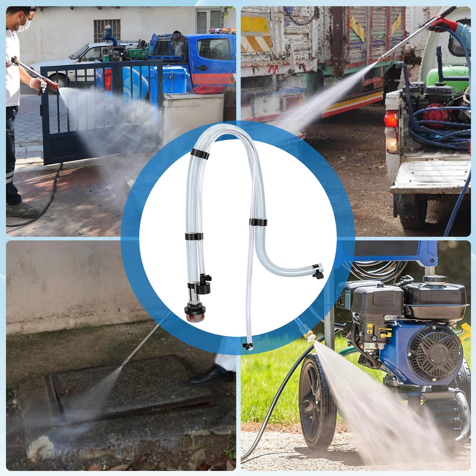 GYUTONG drain tube and filter included for Graco sprayer maintenance