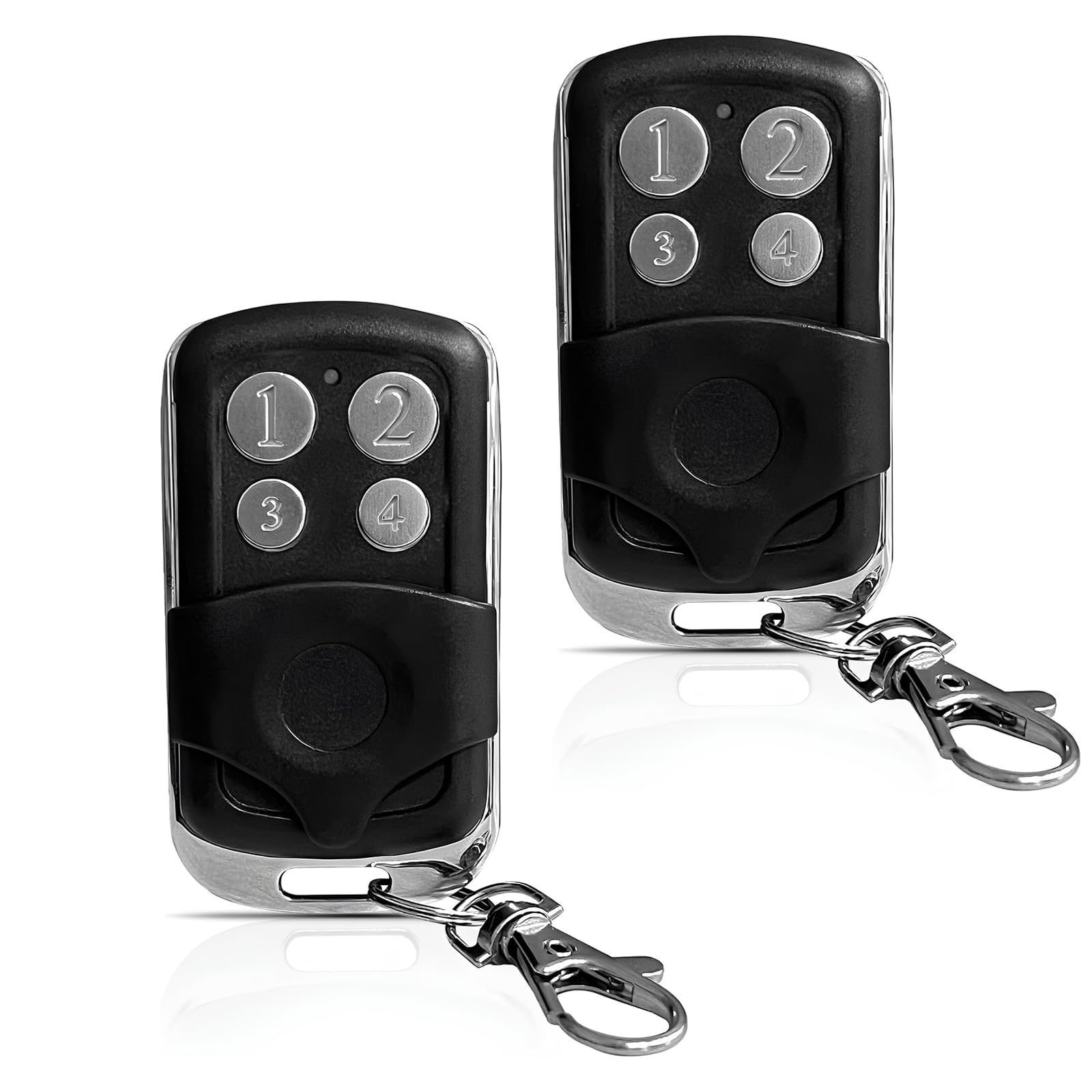 Gyxel Gate Opener Remote front view showing compact design for easy handling.