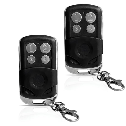 Gyxel Gate Opener Remote front view showing compact design for easy handling.