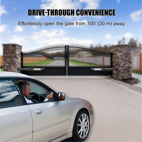 Gyxel Gate Opener Remote durable metal frame designed for outdoor use.