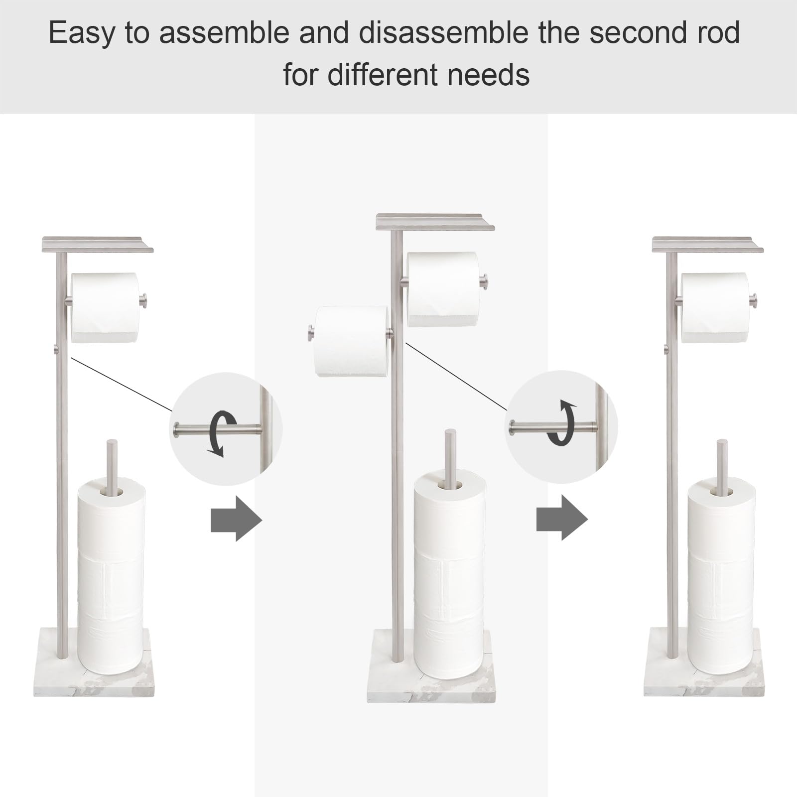 GZILA SUS304 stainless steel rods provide rust resistance and durability