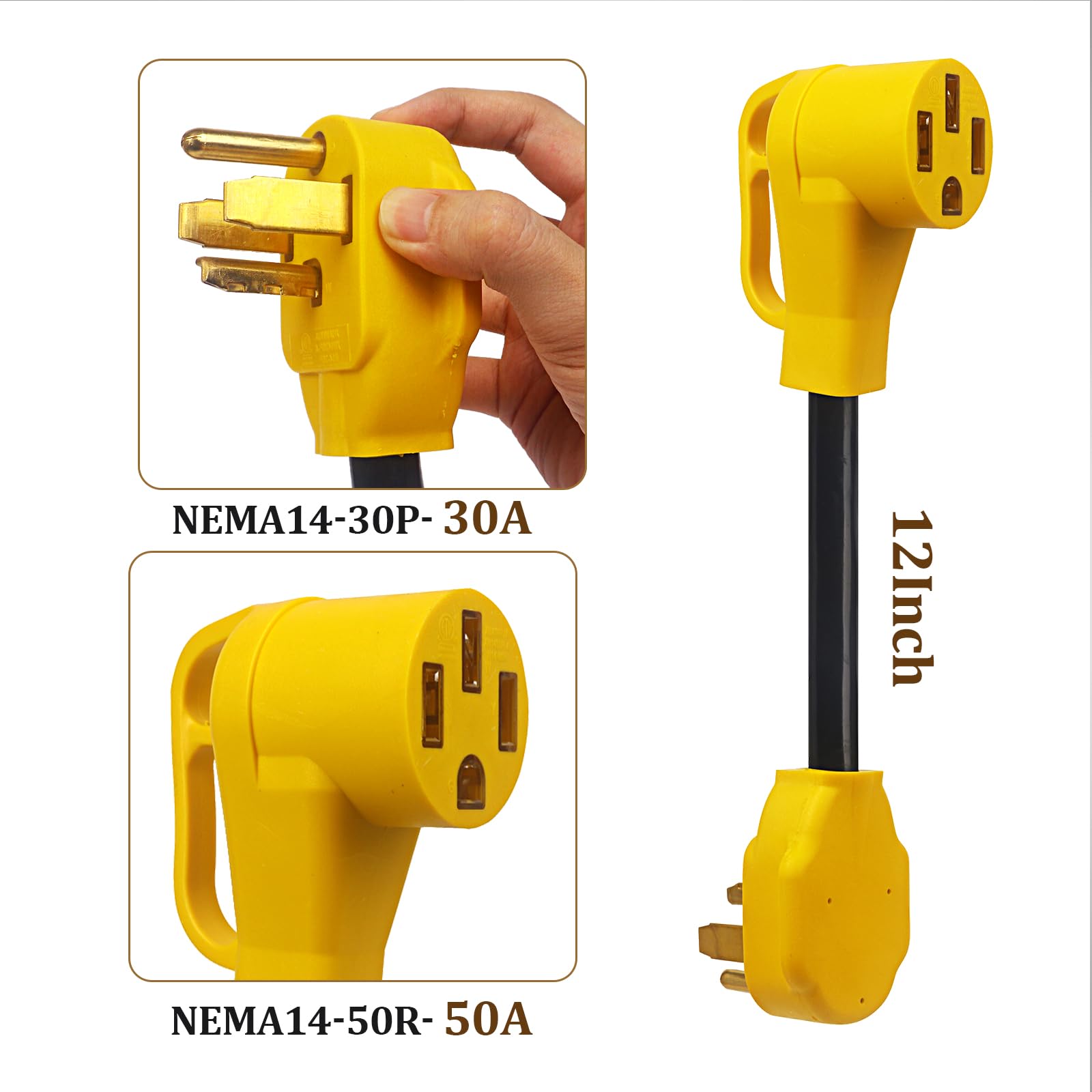 GZJoSum adapter with flame-retardant jacket for outdoor use