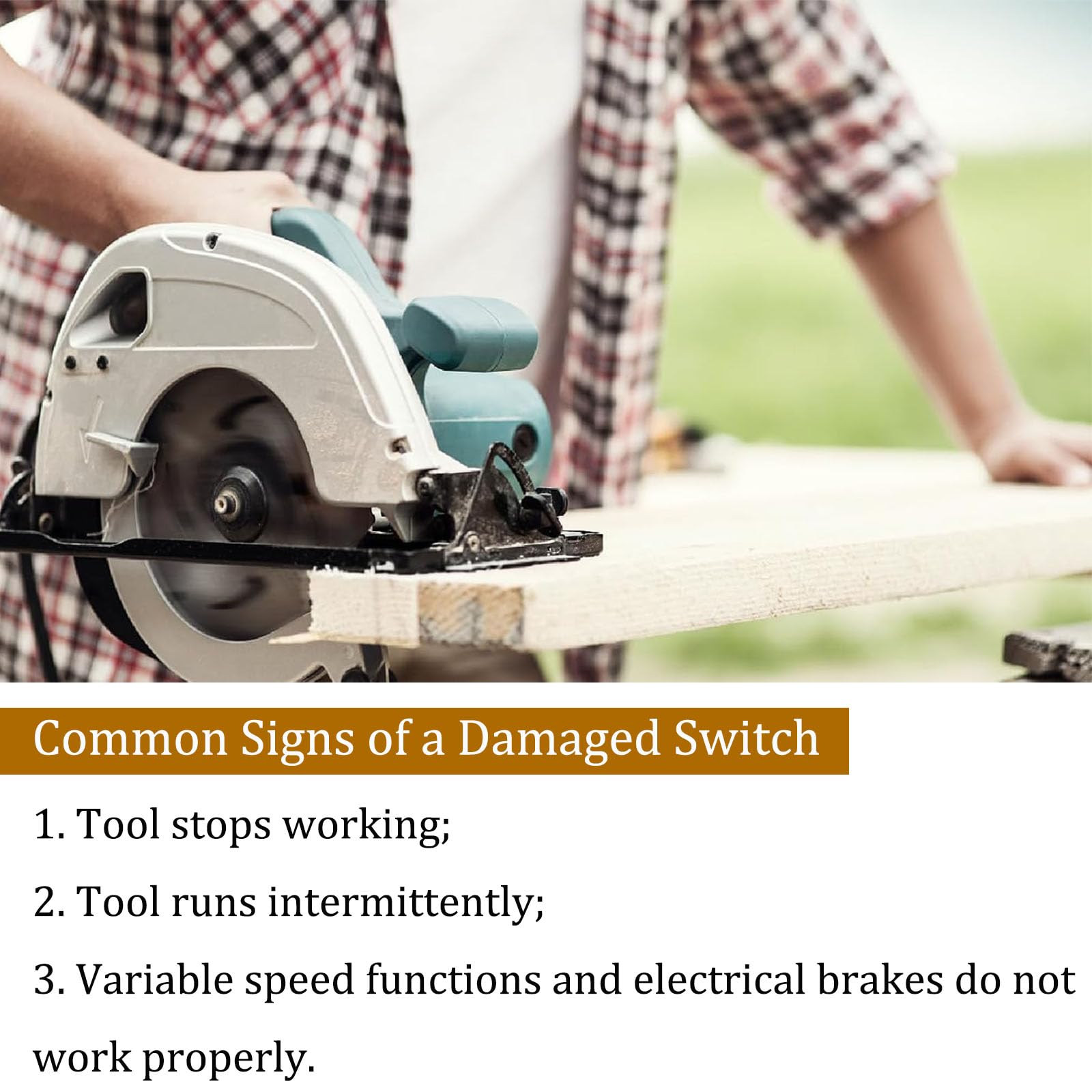 GZJoSum DW717 trigger switch supports consistent performance during cuts