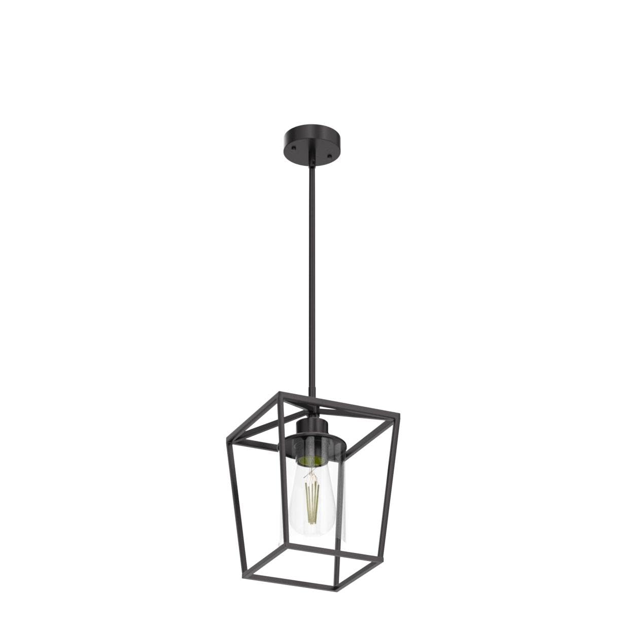 GZJunYo E26 bulb-compatible pendant supports Edison and LED bulbs for customizable ambiance