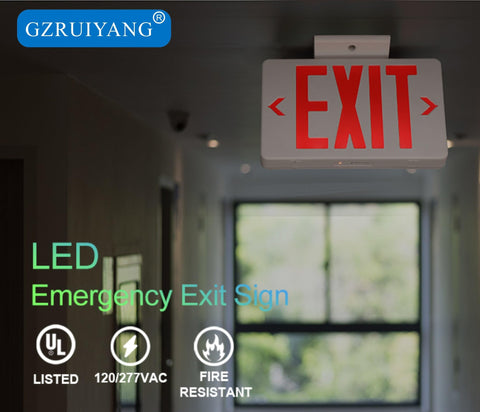 GZRUIYANG sign with 5-year warranty for business installations.