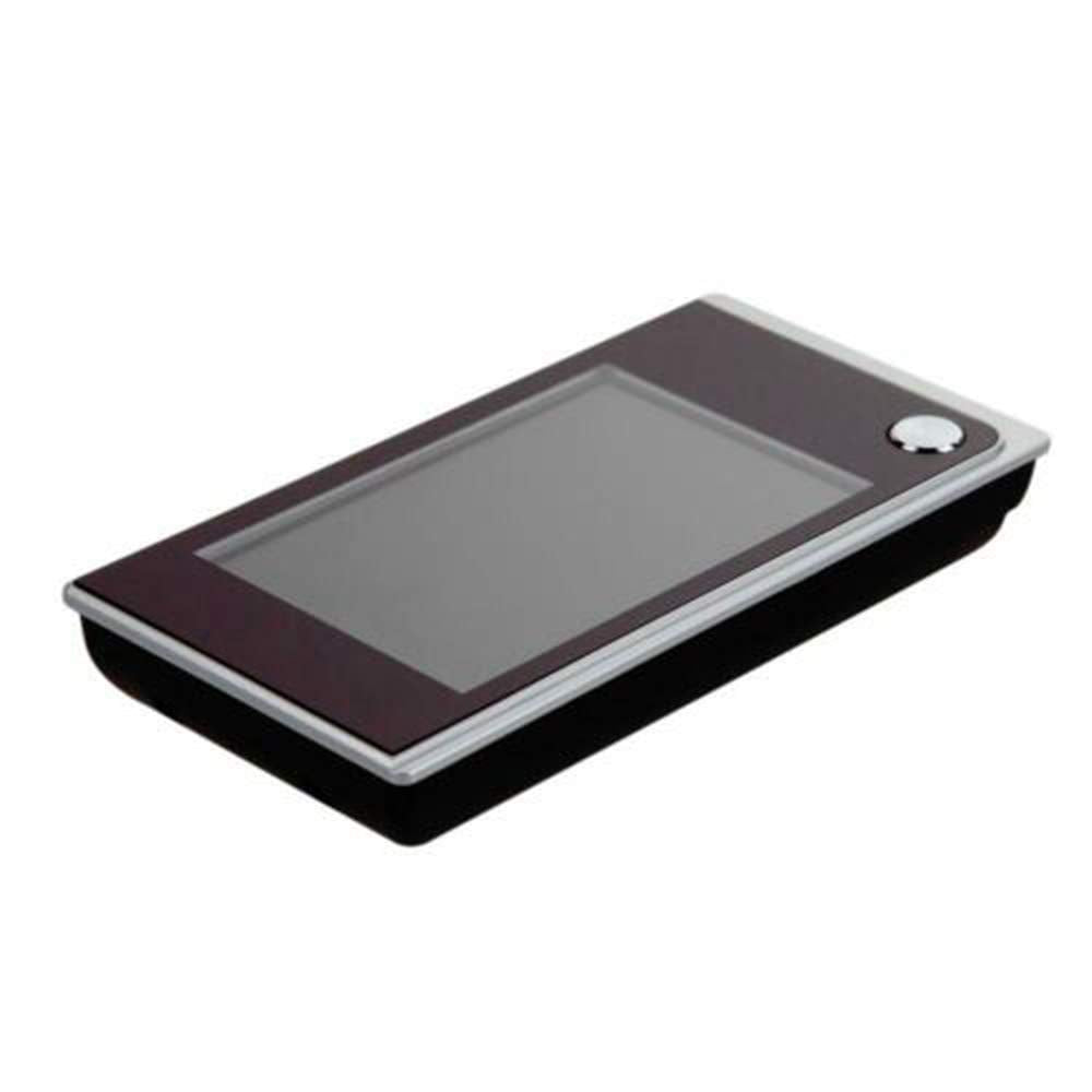 H-COME 120-degree eye camera captures a wide door area.