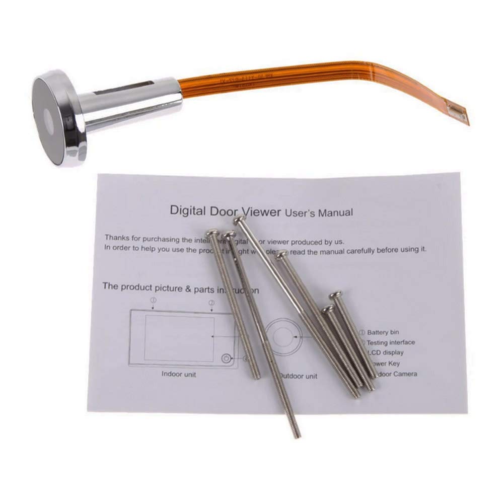 H-COME installation kit with screws and metal holder for quick setup.