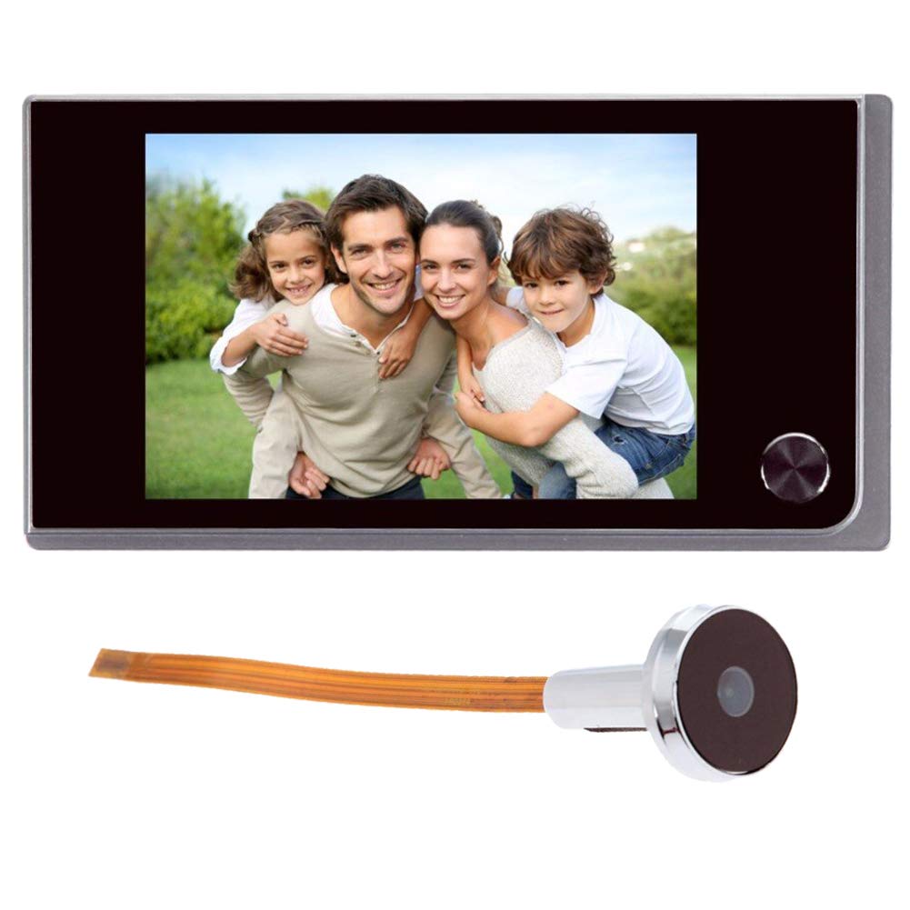 H-COME outdoor doorbell camera view for easy visitor detection.