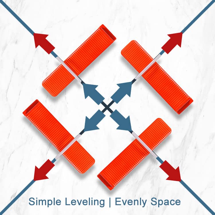 H-Fire Mid high-quality PVC clips suitable for multiple tile types and stone