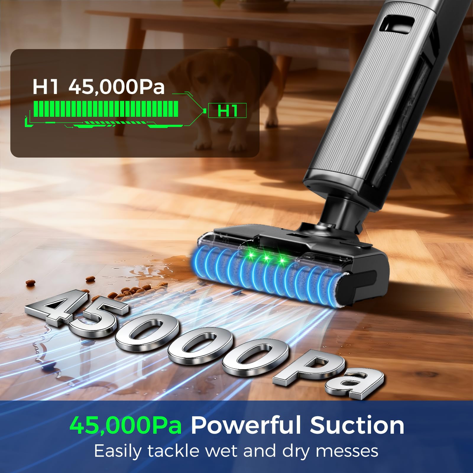 HABIUBIU self-cleaning dock showcases easy maintenance after cleaning sessions.