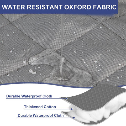 HADOR heavy-duty-oxford-outer-layer door insulation lasts longer.
