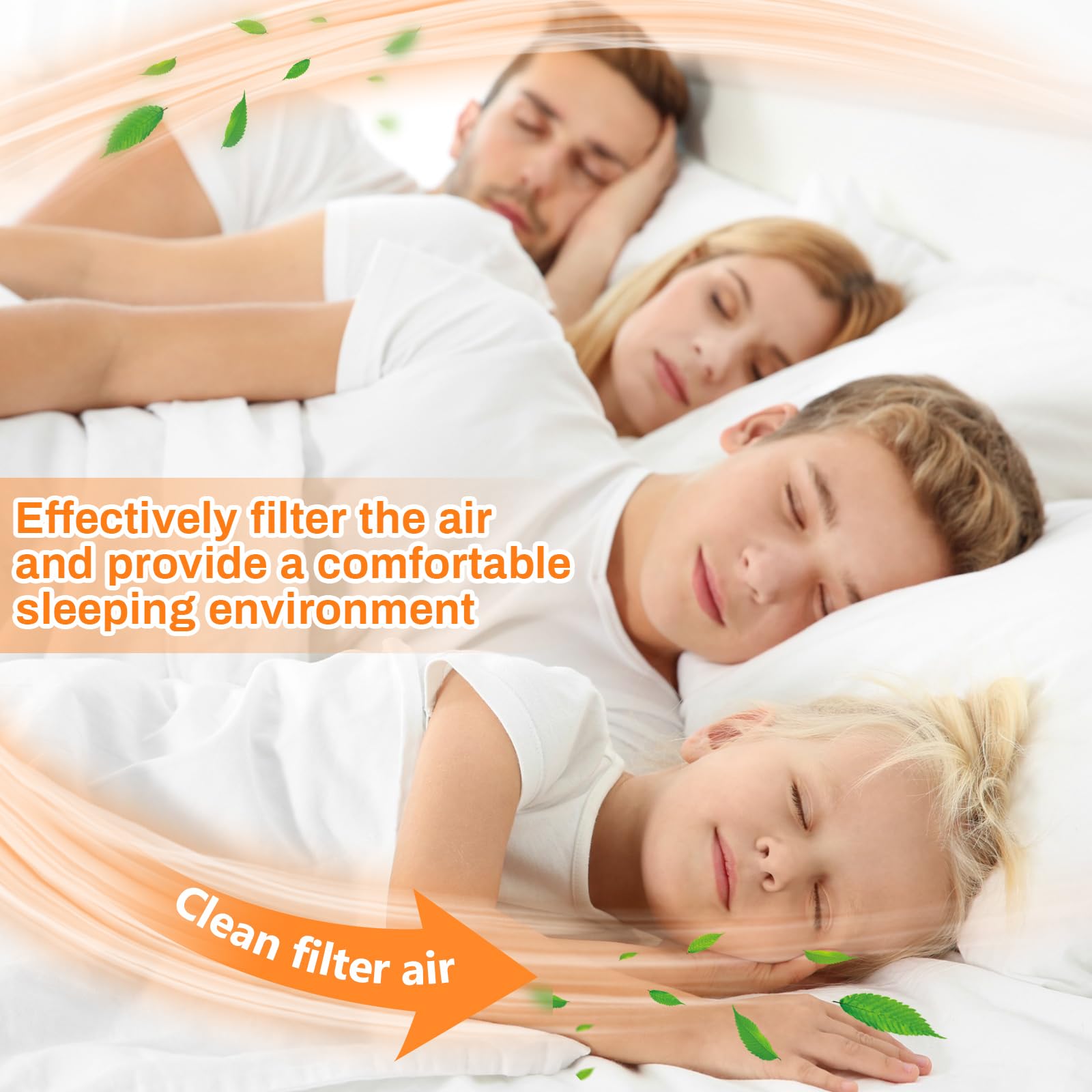 Hahafelt polyester electrostatic material enhances particle capture.
