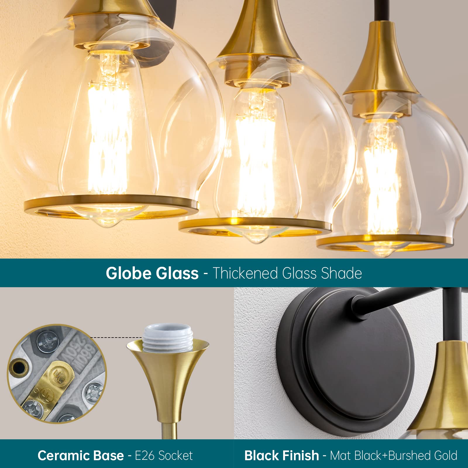 HAHZT bathroom fixture on wall for quick upgrade ideas