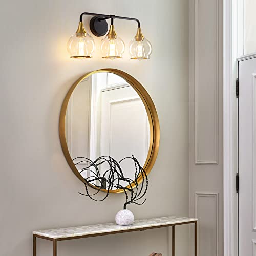 HAHZT 22.4 inch wide vanity light fits standard vanities
