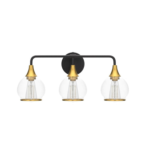 HAHZT vanity light angled view highlights balanced light distribution