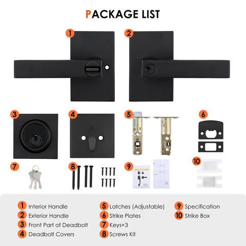 Haidms ANSI Grade 3 security standard for reliable exterior protection.