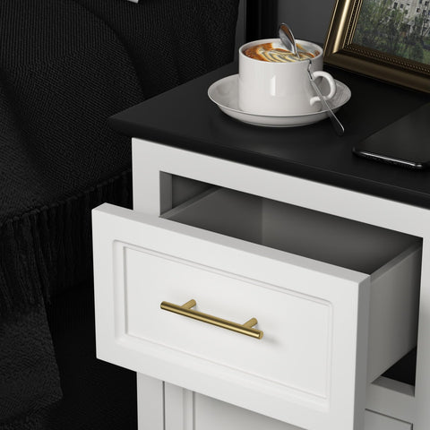Haidms brushed brass finish close-up on durable stainless steel pull