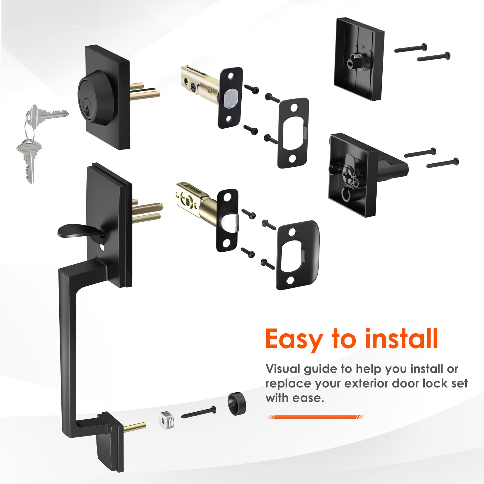 Haidms installation guide and included hardware for quick setup.