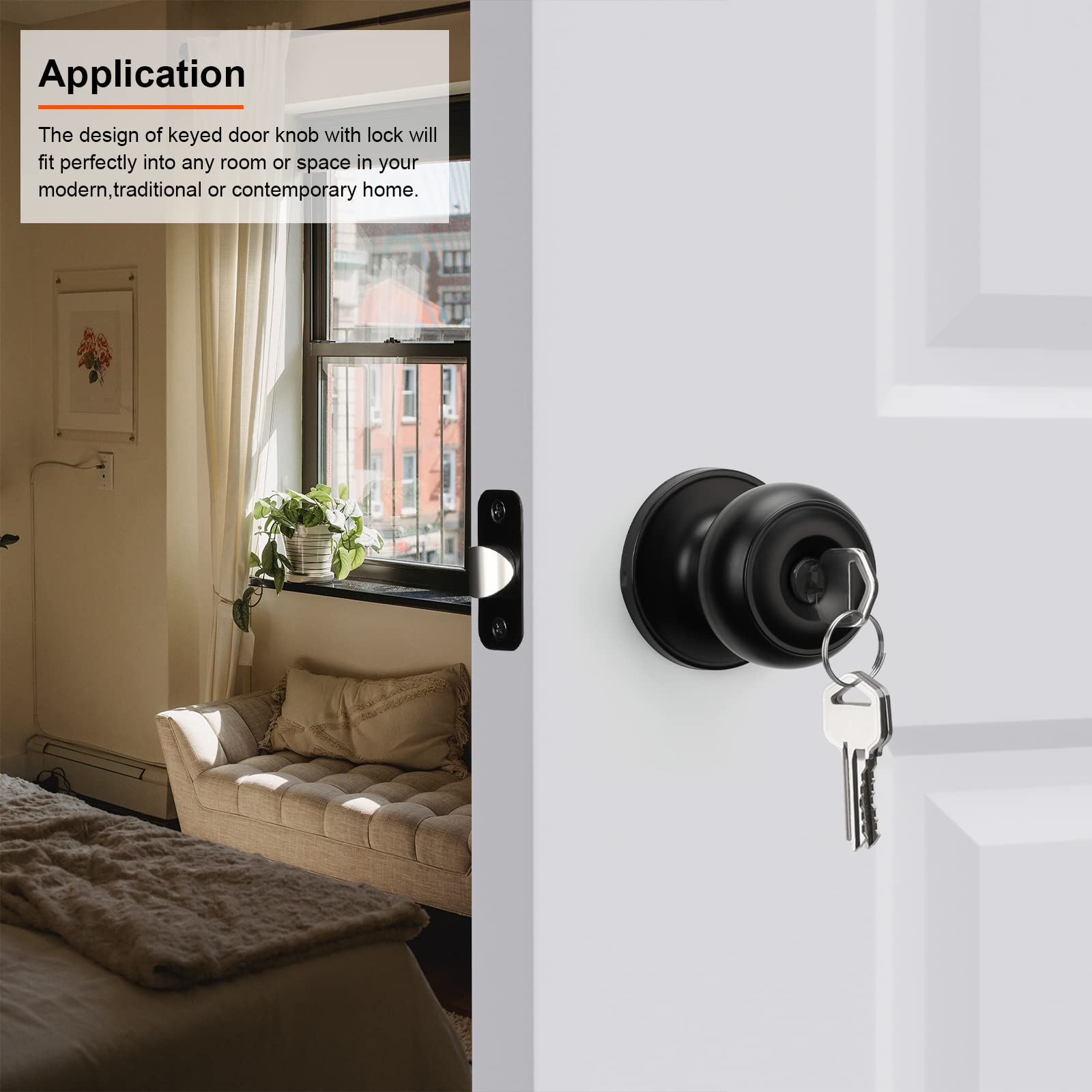 Haidms keyed-alike close-up showing unified access across doors.