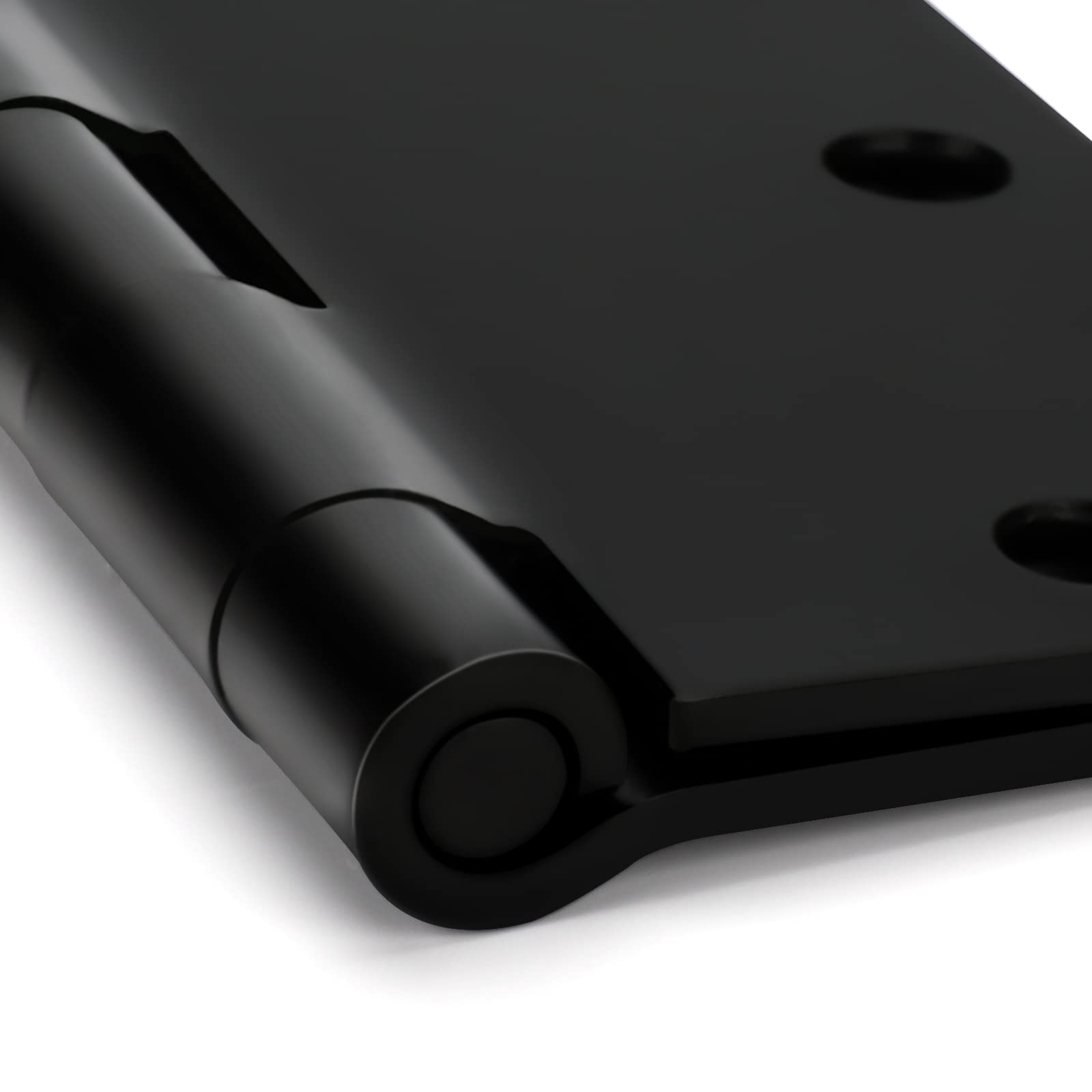 Haidms plain bearing hinges deliver smooth closing for quiet operation.