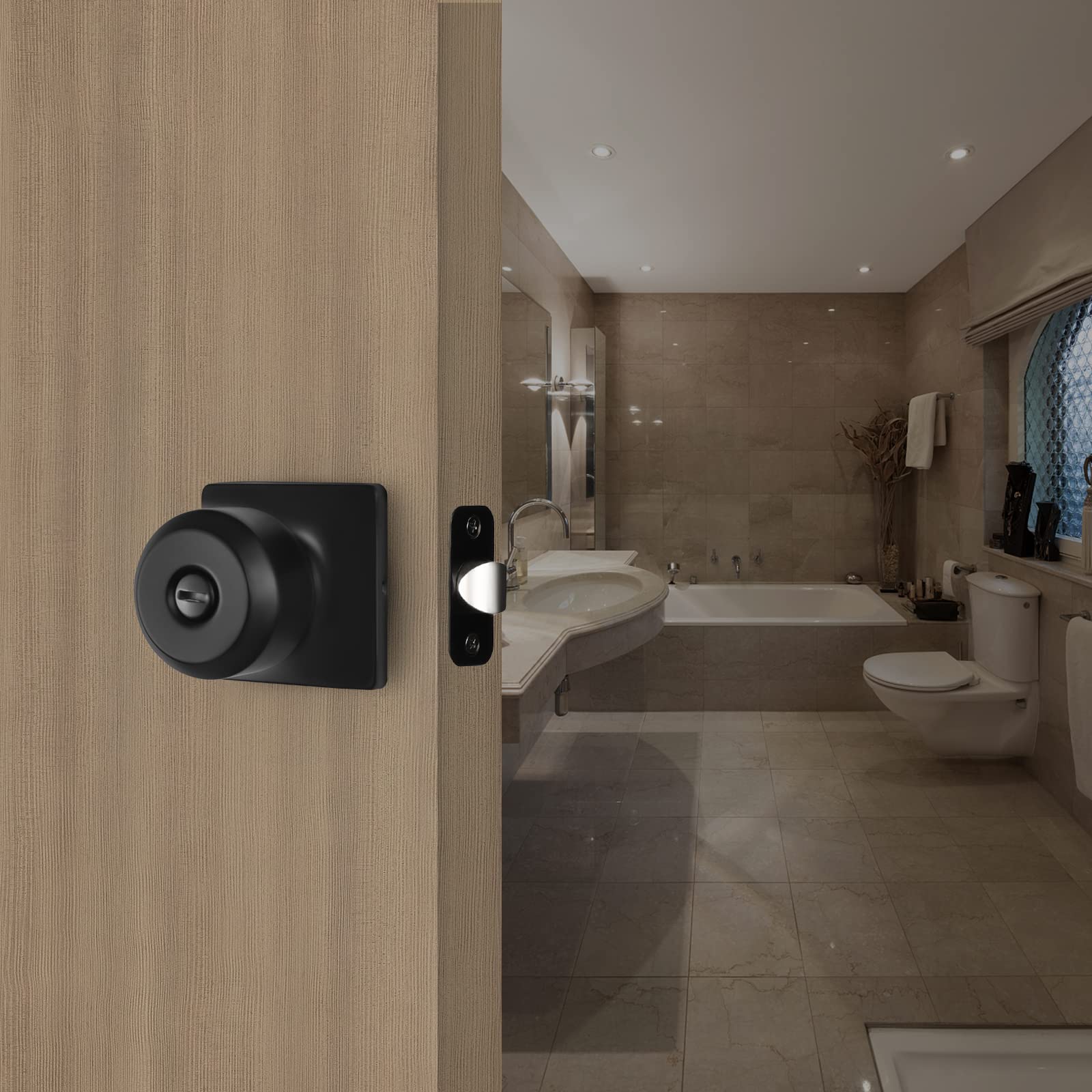 Haidms works on both right and left-handed doors.