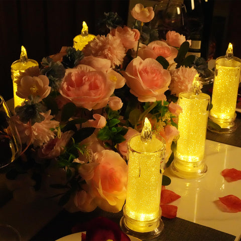 HAIDOLIANG centerpiece candle provides elegant dining table focal point