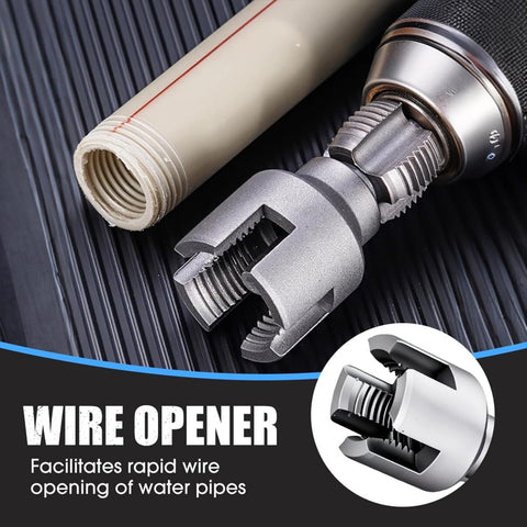 Haigou dies set for 1/2 and 3/4 inch pipes ensures precise sizing.