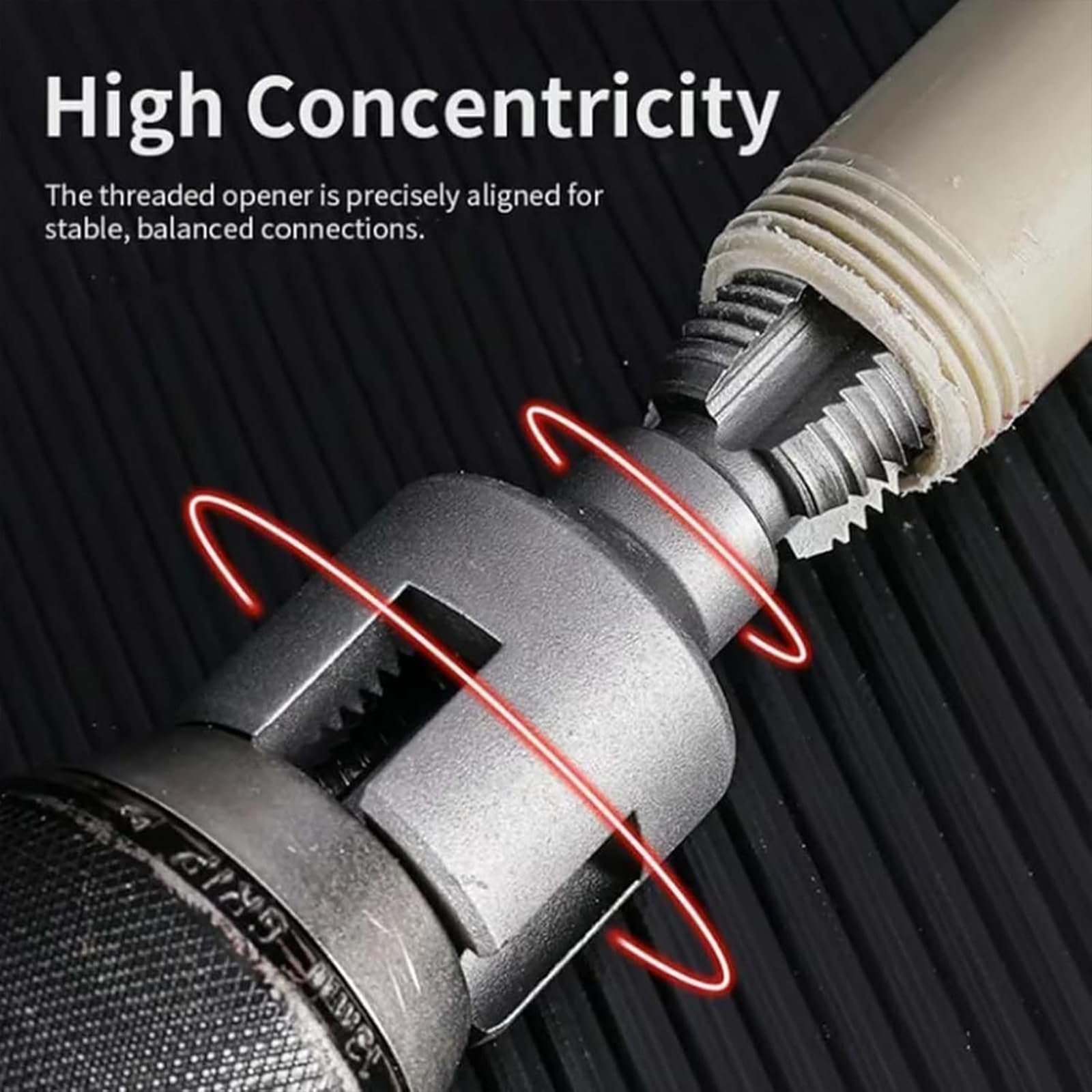 Haigou universal pipe compatibility supports PVC, PPR, plastic, and MPP for versatile repairs.