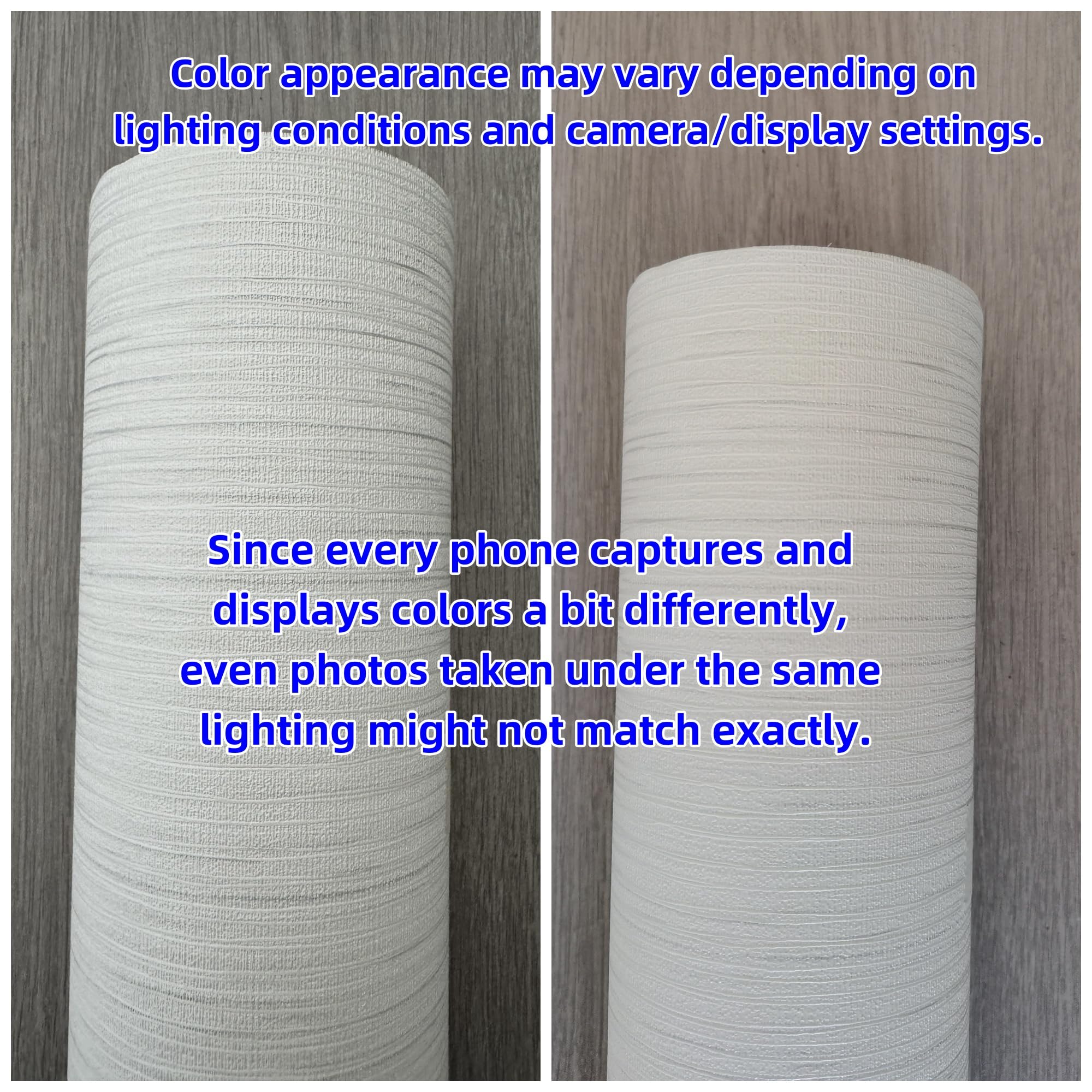 Haimin easy-cut wallpaper white cuts to any size for custom projects