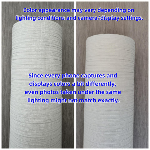 Haimin easy-cut wallpaper white cuts to any size for custom projects
