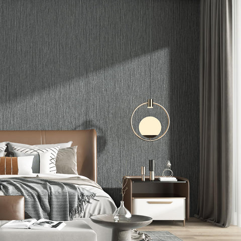 Haimin flat-surface wallpaper adheres to smooth surfaces with minimal prep