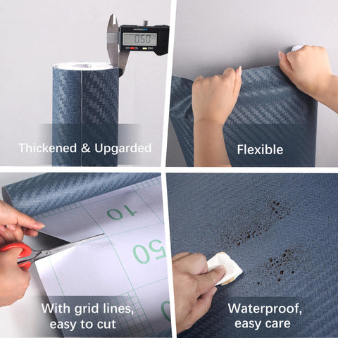 Haimin furniture refurbishment wallpaper on cabinet surfaces for quick transformation.