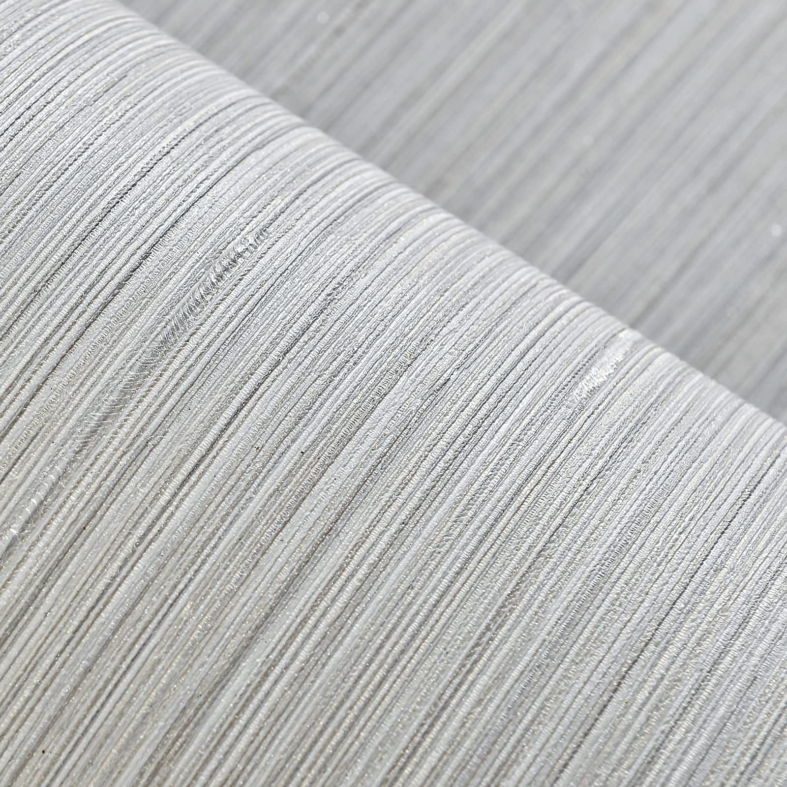 Haimin Grasscloth wallpaper texture close-up shows embossed linen feel for durable wall decor.