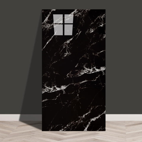 Haimin wall panel marble-look tile for quick DIY backsplash
