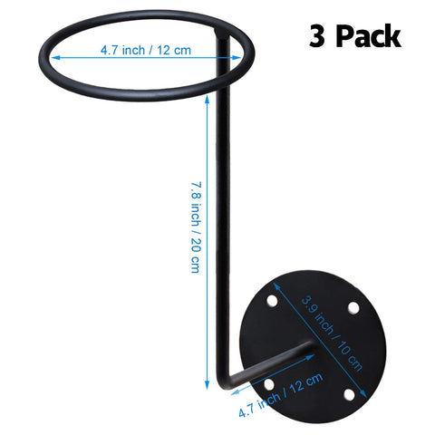 HAINANSTRY wall-mounted helmet hook saves space in entryways.