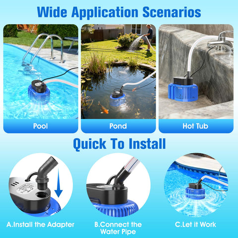 HaiNova 75W motor and IP68 housing resist outdoor wear