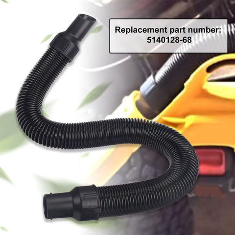 Haiouus hose showcasing improved flexibility and bendability for complex cleaning paths.
