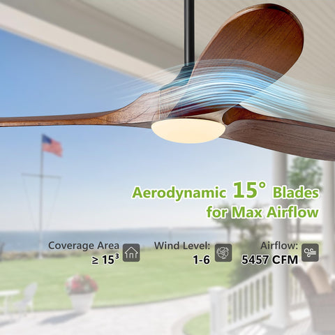Haipeel downrods and installation simplify mounting on sloped ceilings and covered spaces