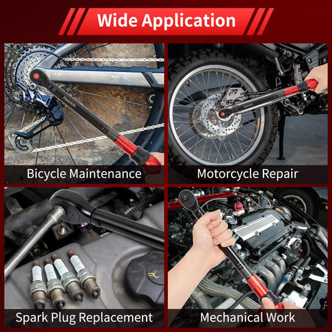 Hairich torque wrench bidirectional drive for clockwise or counterclockwise torque