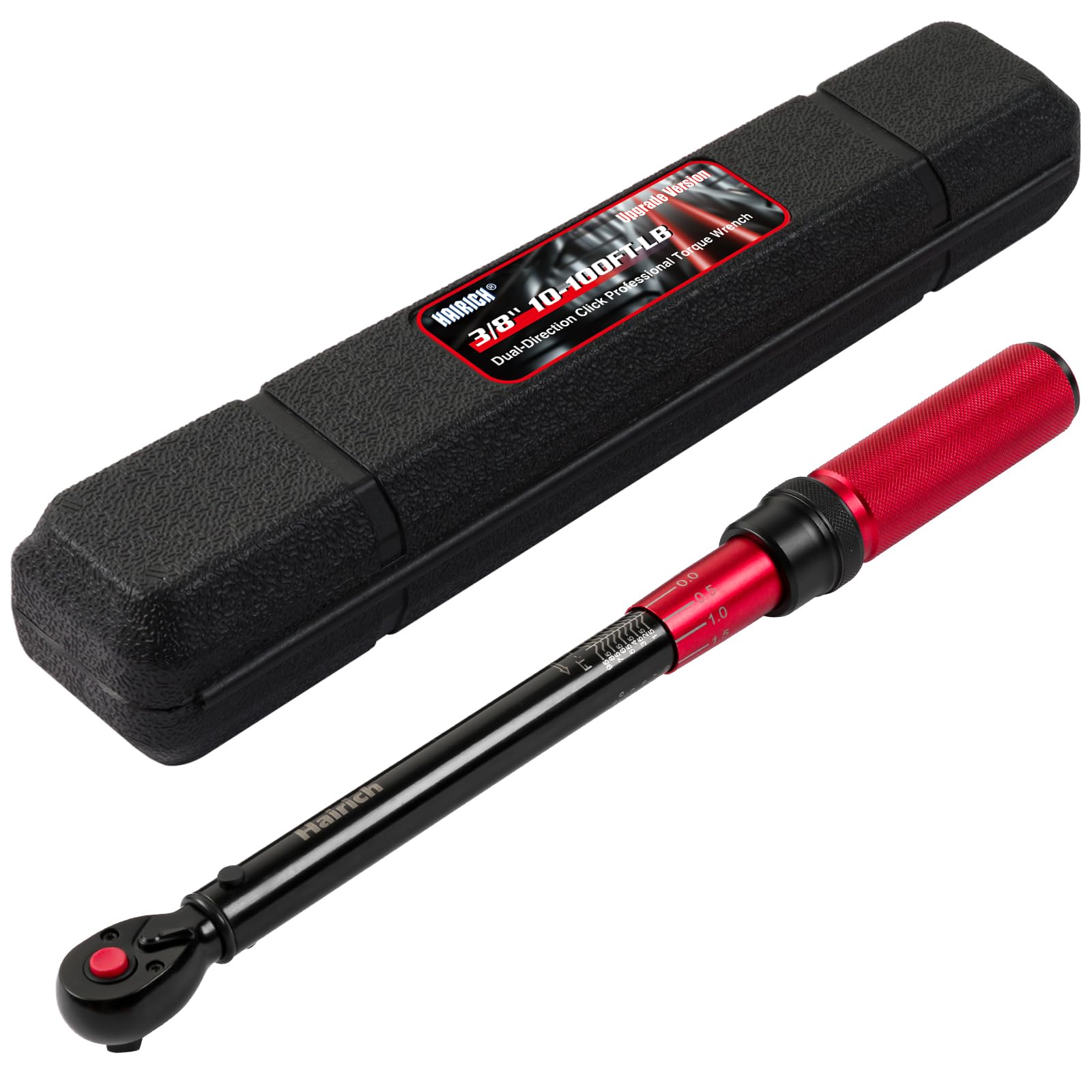Hairich torque wrench dual-scale setup for precise torque control