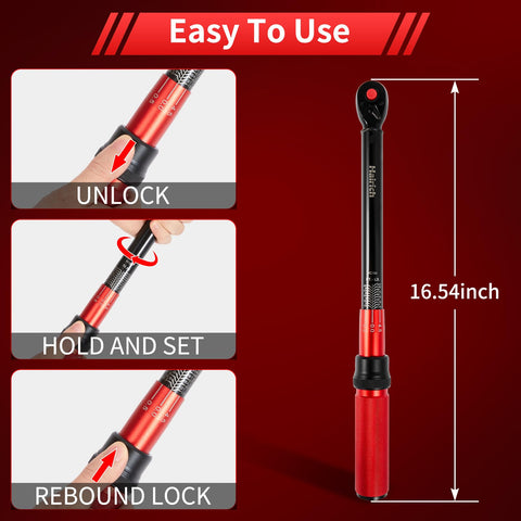 Hairich torque wrench quick-release head for fast loading