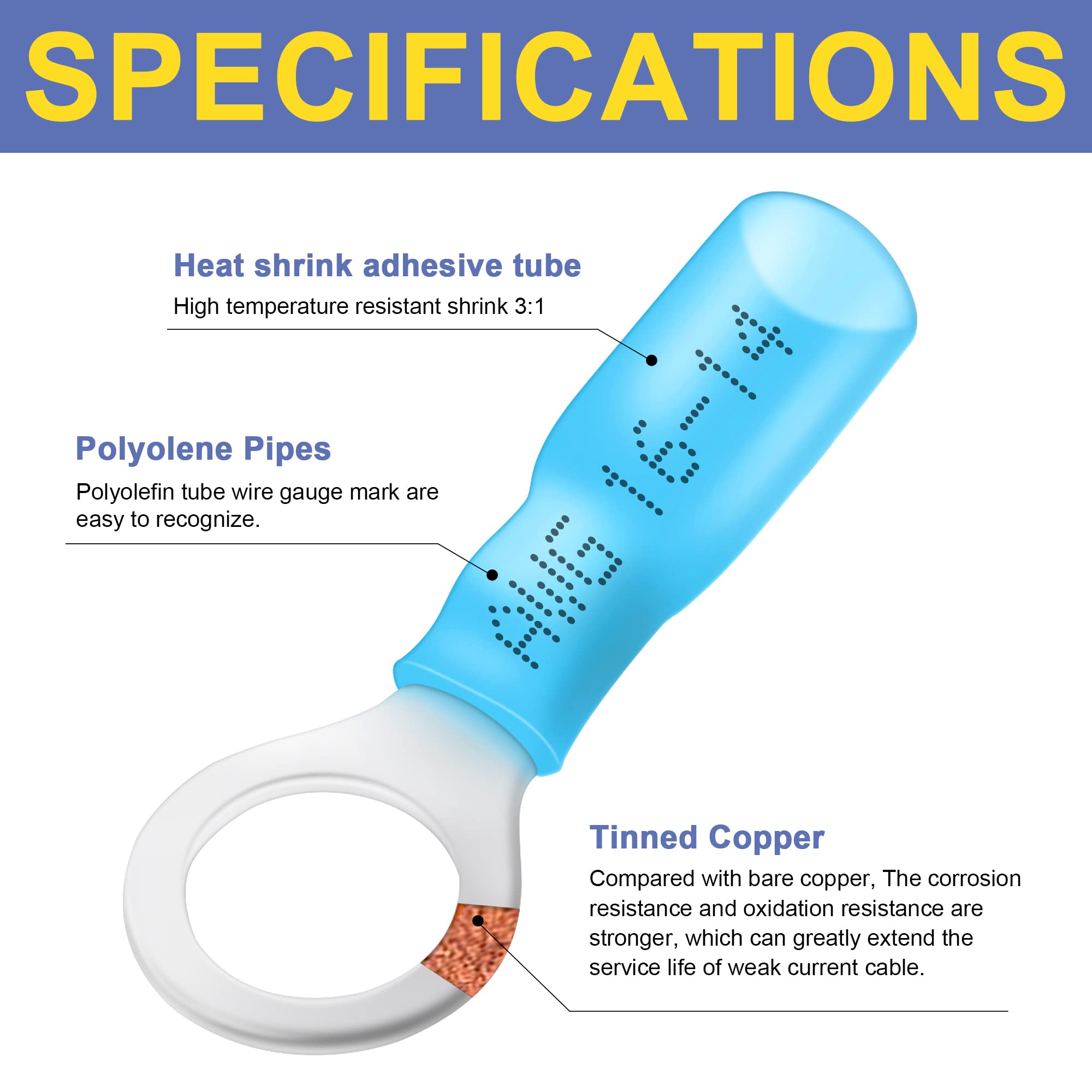haisstronica adhesive-lined heat shrink sealing insulation for waterproof connections