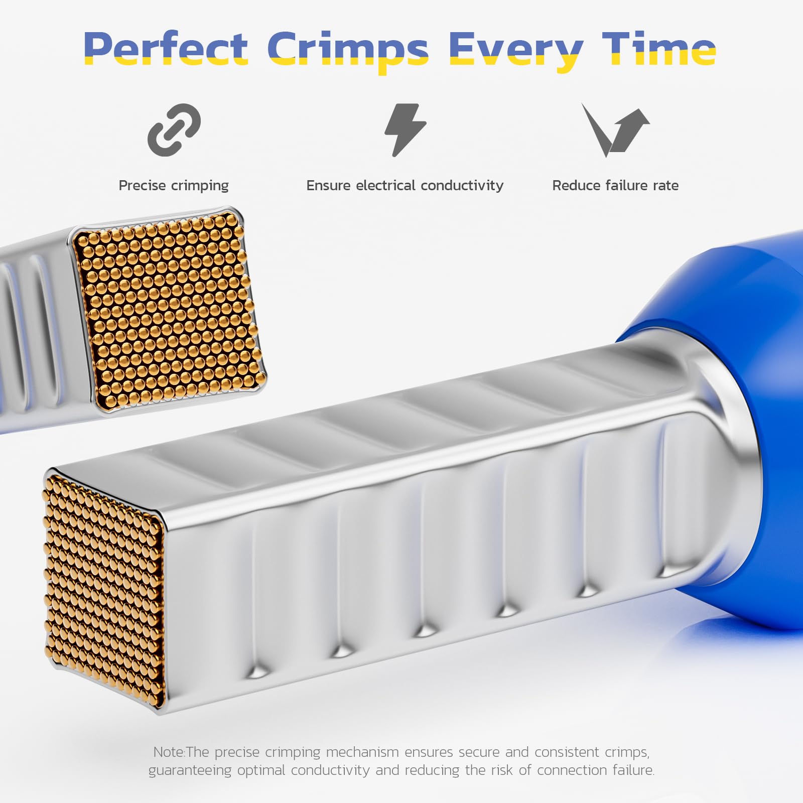 haisstronica adjustable crimp pressure dial enables accurate crimps