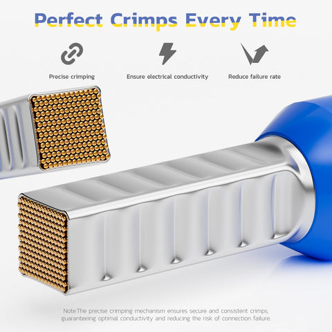 haisstronica adjustable crimp pressure dial enables accurate crimps