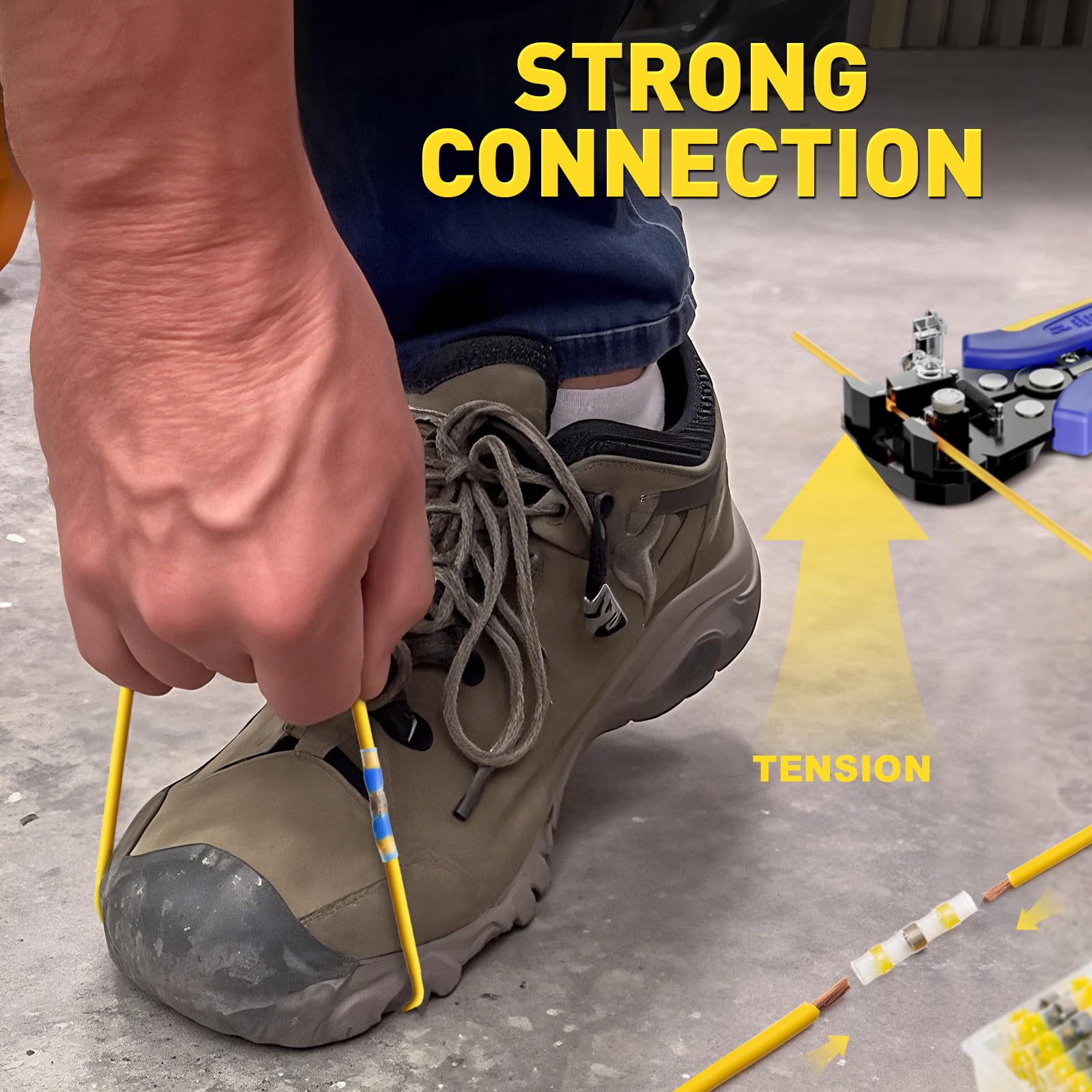 Haisstronica car electrical repairs made easier with solder-seal kit.